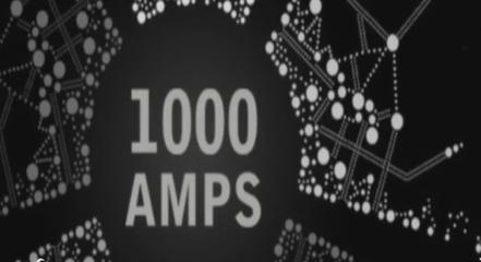 1000 Amps Title Screen